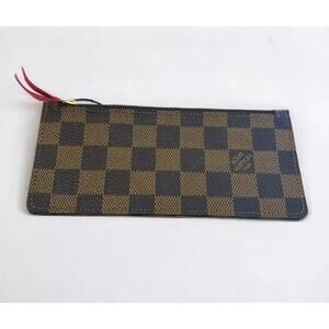 Louis Vuitton Zipper Wallet Damier Ebene 7" By 3"